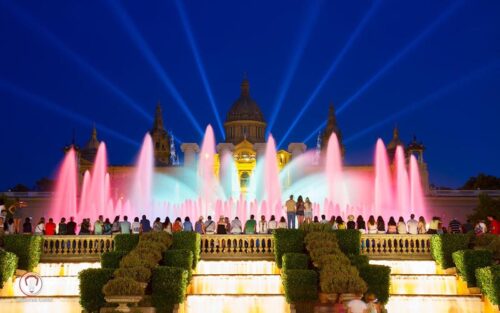 فواره مونتجوی 1 فواره مونتجوی بارسلون