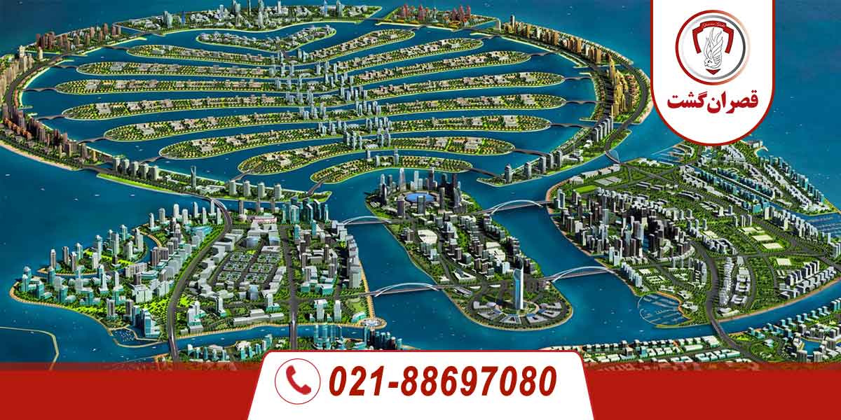 جزیره های نخلی دبی 3 جزیره های نخلی دبی