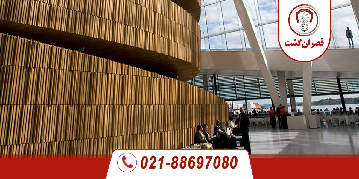 تالار اپرای اسلو 3 نمایی از داخل خانه اپرای اسلو