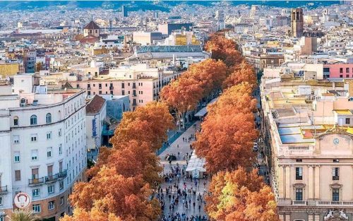 خیابان لارامبلا ( La Rambla street)