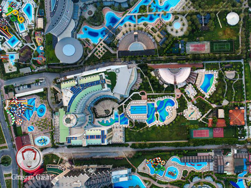 نمای کلی هتل شروود اکس لارا آنتالیا