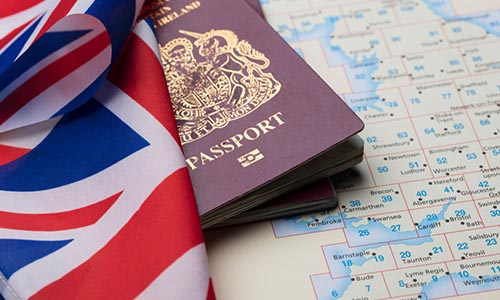 کشورهای لغو روادید با پاسپورت انگلستان