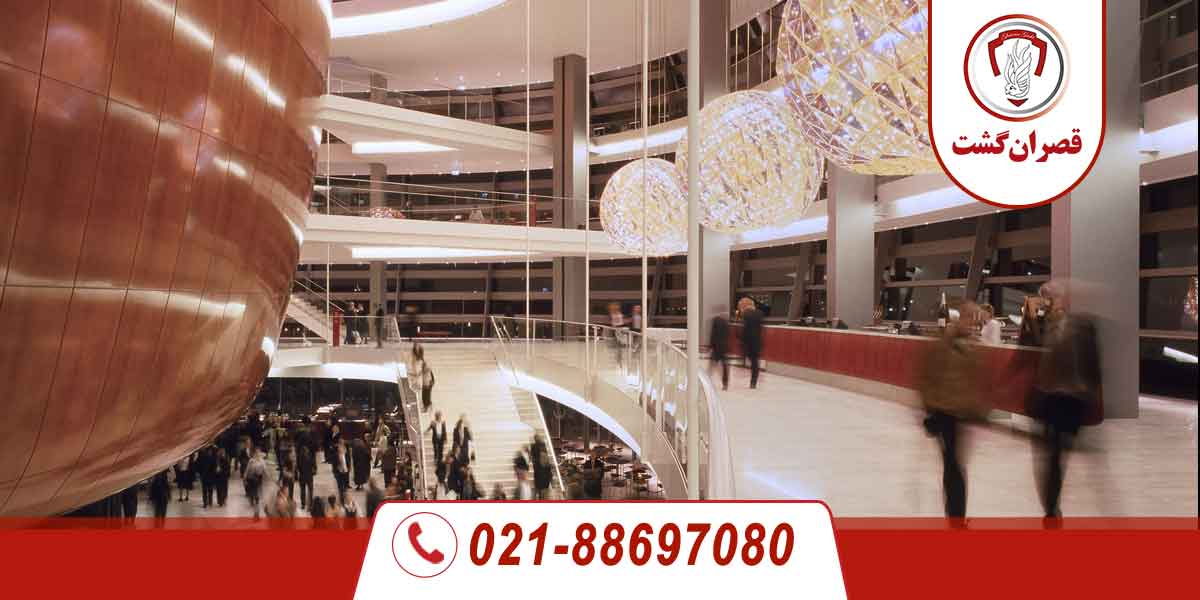 داخل ساختمان داخل تالار اپرای کپنهاگ
