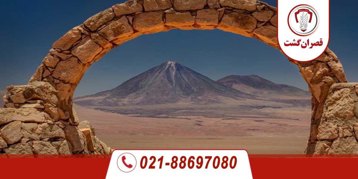 دژ تاریخی در بیابان آتاکاما